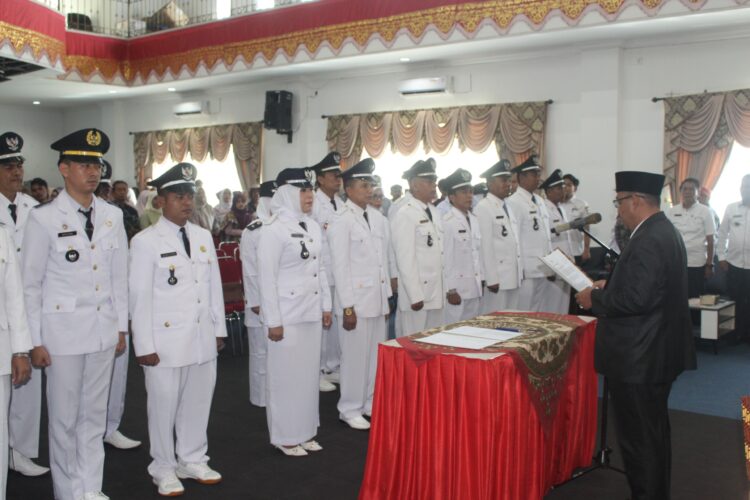 Sebanyak 30 penjabat wali nagari se-Pasaman Barat dilantik. IST