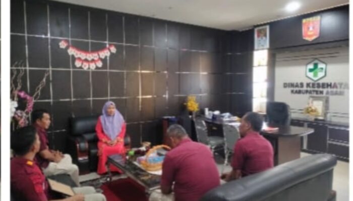 Tes Urine bagi WBP, Lapas Lubuk Basung Berkolaborasi dengan Dinkes Agam