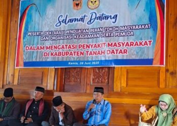 Berbagai Pihak Sikapi Masalah Sosial di Tanah Datar