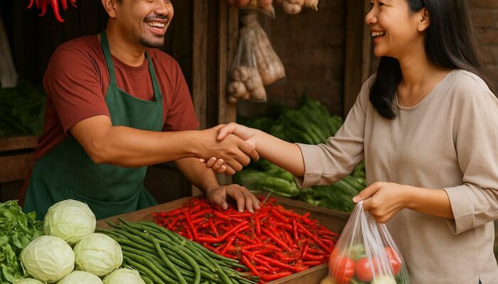 Harga Pangan di Solok Selatan Cenderung Stabil, Warga Senang karena Tetap Terjangkau