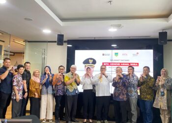 Perkuat Kolaborasi Nasional, Wako Hendri Arnis Bangun Taman Digital dan Dorong Ketahanan Pangan