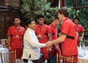 Pemain Timnas Indonesia Dapat Hadiah Jam Rolex dari Prabowo