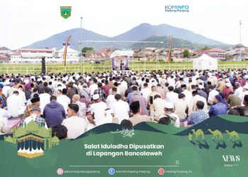 Salat Iduladha Dipusatkan di Lapangan Bancalaweh Padang Panjang