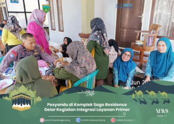 Posyandu “Berkah Kita” Gelar Integrasi Layanan Primer di Komplek Sago Residence