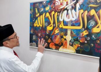 Pameran Honestus Manajemen Seni Rupa FBS UNP Dibuka Wawako Padang