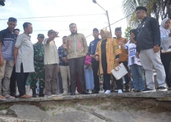 Antisipasi Banjir, Sungai Pampangan Kecamatan Lubeg Dikeruk