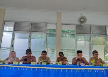Pemerintah Kecamatan VII Koto, Kabupaten Padang Pariaman, menggelar apel pagi gabungan sekaligus rapat koordinasi (rakor) wilayah pada Senin (16/6) kemarin. IST