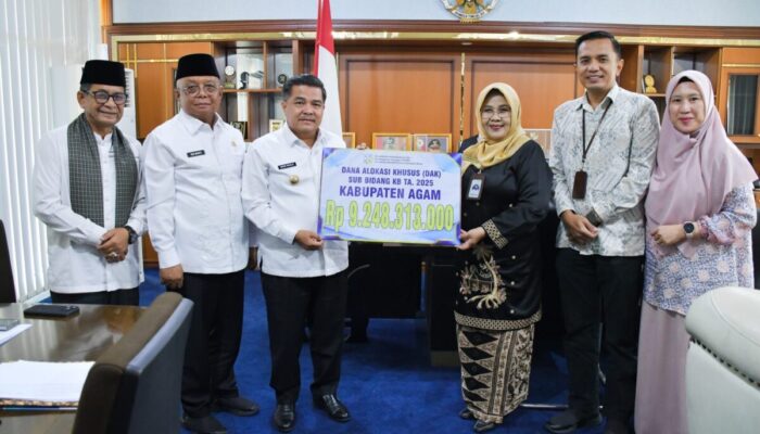 Pemkab Agam Peroleh DAK Rp9,2 M dari Kemendukbangga