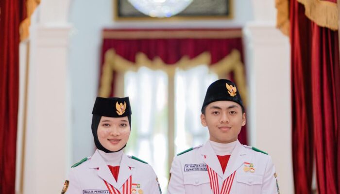 Dua Pelajar Sumbar Wakili Indonesia di Upacara Hari Lahir Pancasila 2025