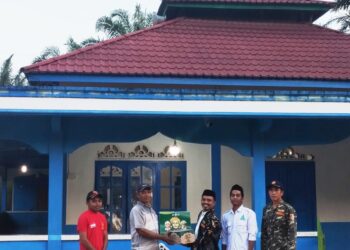 GP Ansor Sijunjung Tunjukkan Kepedulian Lewat Aksi Sosial Bersih Masjid