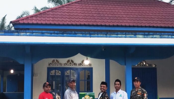 GP Ansor Sijunjung Tunjukkan Kepedulian Lewat Aksi Sosial Bersih Masjid