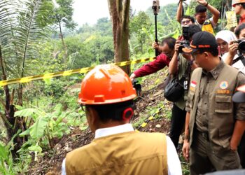 Sinergi Pemerintah Pusat Tangani Kejadian Pergerakan Tanah di Purwakarta