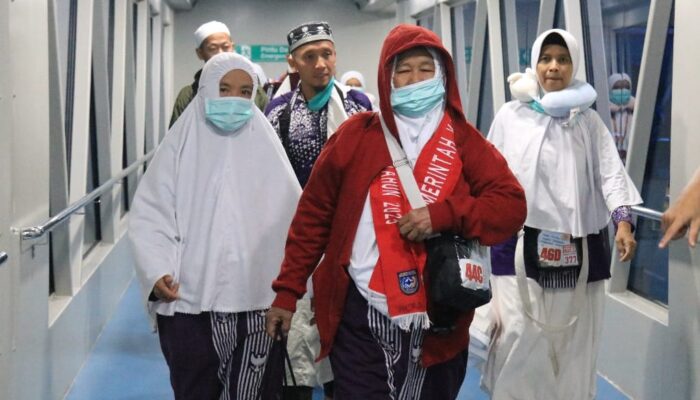 Kloter 05 Tutup Rangkaian Pemulangan Jemaah Debarkasi Padang Asal Bengkulu