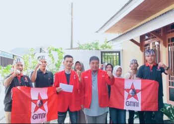 DPC GMNI Pasaman Kompak Deklarasi Imanuel-Sujahri untuk DPP