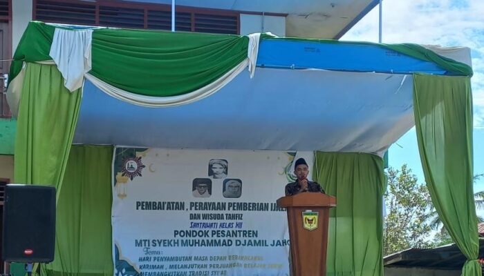 MTI Jaho Wisuda Santri Angkatan ke-91, Teguhkan Komitmen Syiar dan Pendidikan