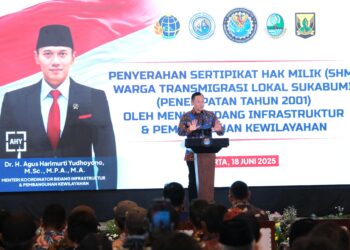 Menko AHY: Tanpa Kepastian Tanah tak Akan ada Pembangunan