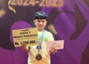 Arka Rafassya Putra Terbaik Agam Raih Juara Tiga Olimpiade Sains Tingkat Nasional