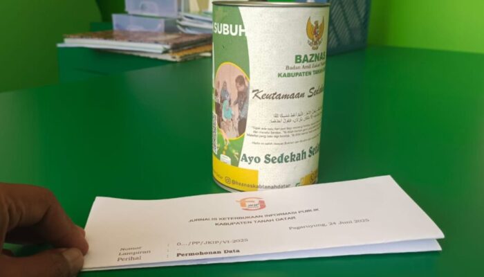 PJKIP Tanah Datar Ajukan Permohonan Data Zakat ke BAZ, Dorong Transparansi Pengelolaan