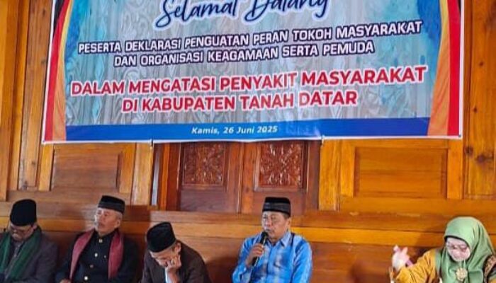 LKAAM Tanah Datar Deklarasi Maraknya Penyakit Masyarakat