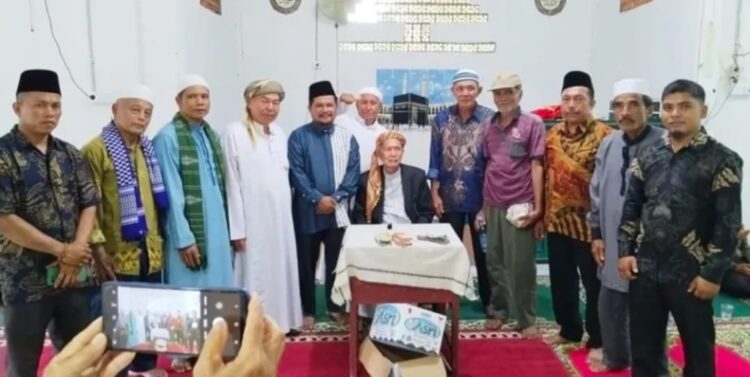 Anggota DPRD Sumbar, Hanapi Lubis hadiri acara tablig akbar di Nagari Binjai, Kecamatan Tigo Nagari, Kabupaten Pasaman. IST