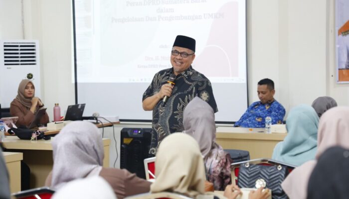 DPRD Sumbar Ajak Pelaku UMKM Bangun Pola Pikir Mandiri