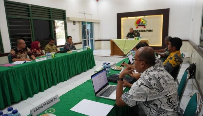 Kantah Padang Pariaman Berikan Padangan Yuridis Pemanfaatan Tanah Tarok City pada Kodim