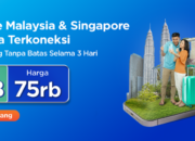 XLSMART Hadirkan Paket Roaming Kuota Super Jumbo Hingga 100GB Khusus Singapura dan Malaysia