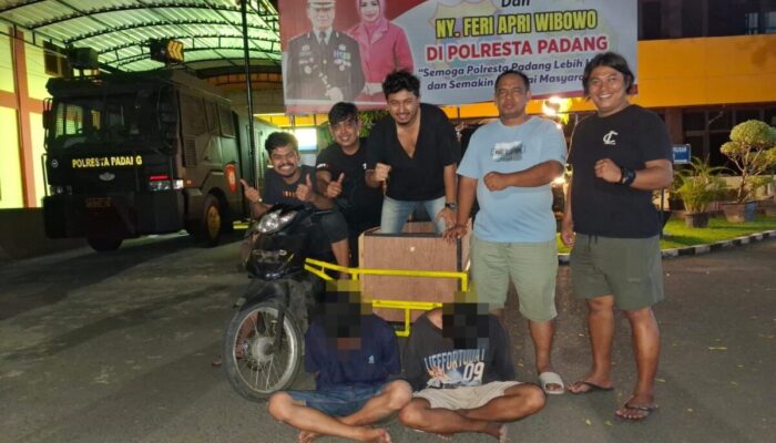Dua Residivis Kasus Pencurian Becak Bermotor Kembali Ditangkap di Padang