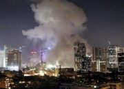 Serangan Rudal Iran ke Israel Picu Kebakaran Dekat Kantor Microsoft