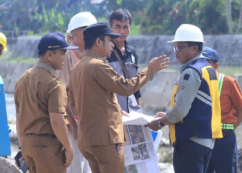 Pembangunan Laydam di Batang Lembang Dilanjutkan 