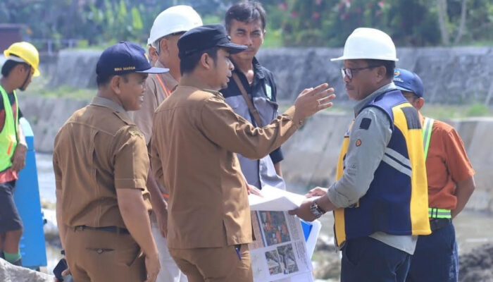 Pembangunan Laydam di Batang Lembang Dilanjutkan 