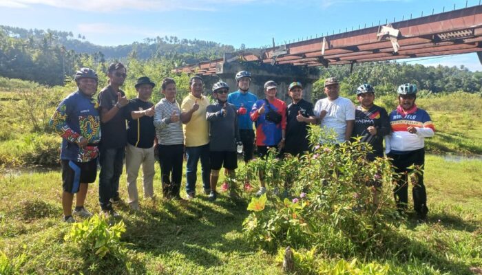 Bupati Padang Pariaman Tinjau Infrastruktur Terbengkalai Lewat Gowes Aspiratif ke Nagari Pilubang