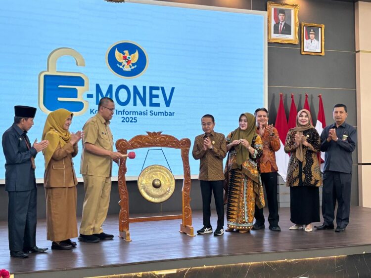 Launching Monev KIP Sumbar 2025 di Istana Gubernur Sumbar, Selasa (8/7/2025). IST