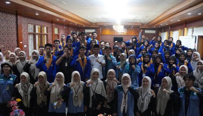 Wawako Allex Saputra Jadi Pemateri Pelatihan Kepemimpinan Mahasiswa Tingkat Menengah