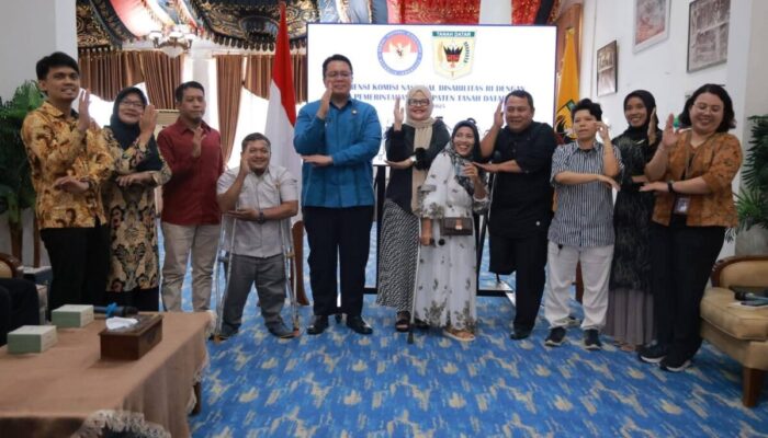 Audiensi Bersama KND RI, Wabup Tegaskan Komitmen Tanah Datar Ramah Disabilitas