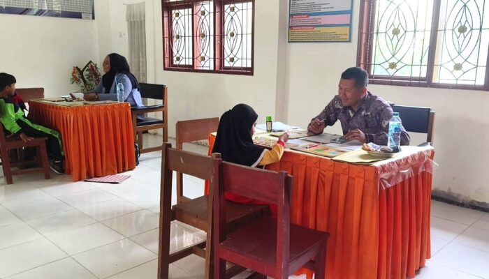 SDN 21 Jalan Kereta Api Kota Pariaman Lakukan Tes Psikolgi Anak Jelang Terima Siswa Baru