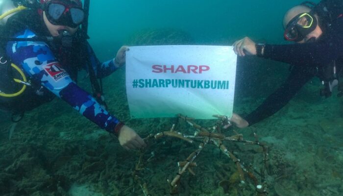 Peringati Hari Lingkungan Hidup Sedunia, Sharp Indonesia Tegaskan Komitmen Lingkungan lewat Aksi Nyata di Pulau Tunda