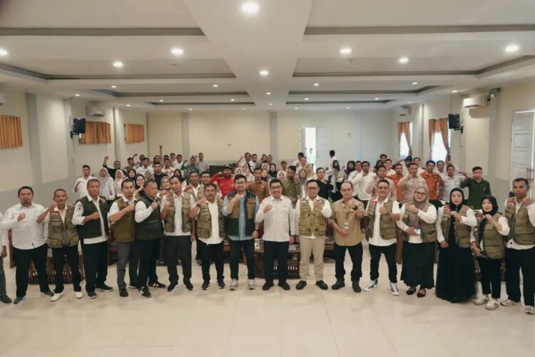 Sebanyak 78 perangkat nagari ikuti pelatihan pencegahan dan mitigasi bencana di Hotel Pesona Alam Sangir, Solok Selatan, Rabu (9/7) kemarin. IST