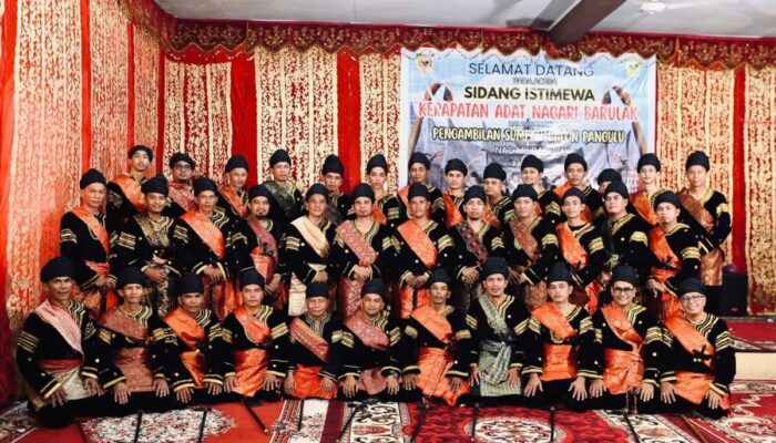 37 Pangulu di Nagari Barulak Tanah Datar Dilantik