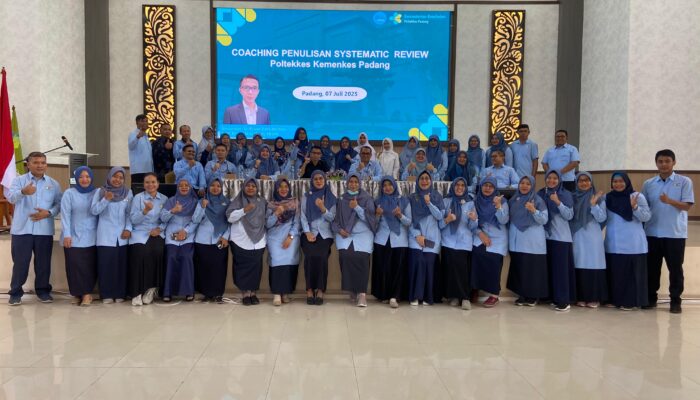 80 Dosen Ikuti Coaching Penulisan Systematic Review yang Diadakan Poltekkes Kemenkes Padang
