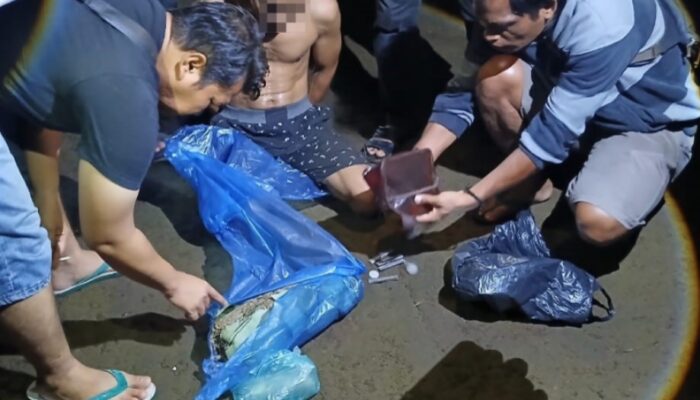 Hendak Edarkan Ganja, Seorang Residivis Dibekuk Tim Opsnal Satresnarkoba Polres Pasbar