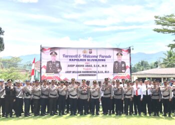 Mutasi Kapolres Sijunjung: AKBP Andre Anas Digantikan AKBP Willian Harbensyah