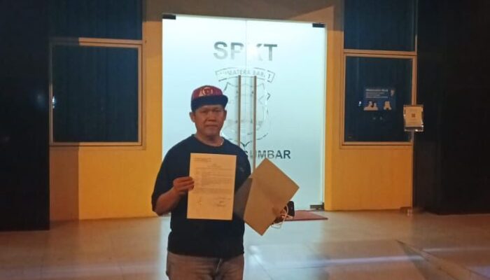 Terkait Video Fitnah Soal Pemerasan, Oscal Laporkan Akun Facebook Muhammad Geza ke Polda Sumbar