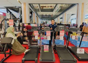 Hanya di BCM, Saat ini Ada Pameran Alat Olahraga Diskon 40 Persen