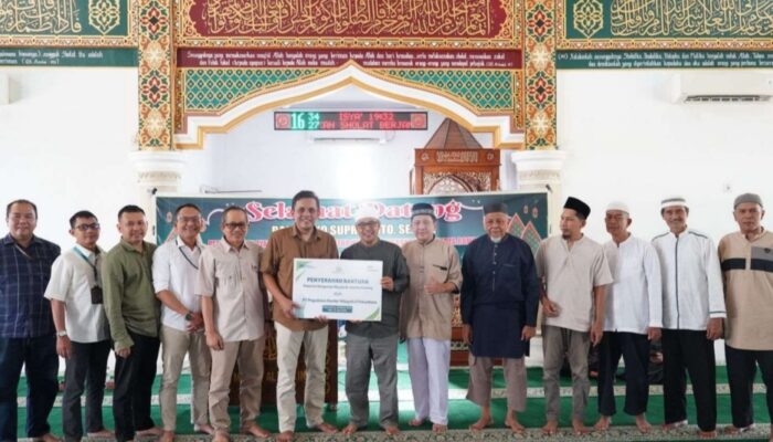 Pegadaian Salurkan Bantuan TJSL, Renovasi Masjid Al Amilin di Padang
