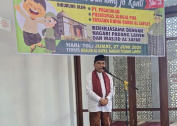 Pegadaian Selenggarakan Khitanan Massal Untuk 60 Anak Di Pelosok Agam