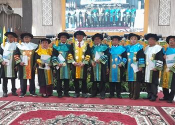 Dirjen Pendis Kemenag Kukuhkan 12 Guru Besar UIN Bukittinggi dan Luncurkan Buku Dialektika Keilmuan