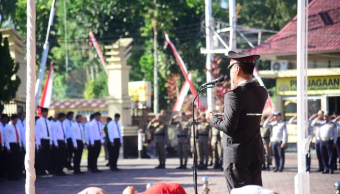 Polres Padang Pariaman Peringati HUT Bhayangkara ke-79