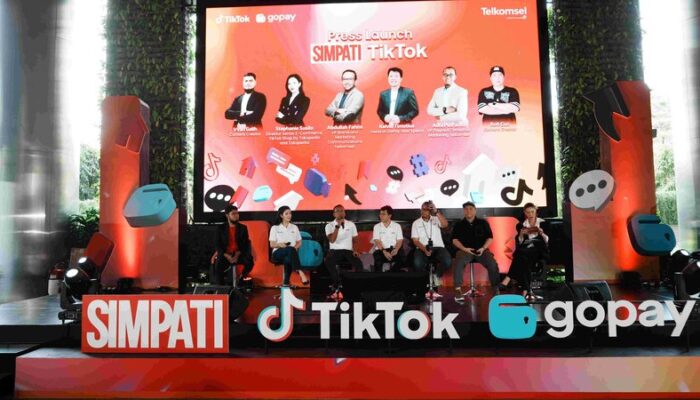 Telkomsel, TikTok dan GoPay Luncurkan SIMPATI TikTok, Wujudkan Sinergi Perluas Inklusi Digital Indonesia