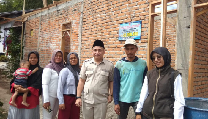 12 RTLH Dibedah dengan Dana Pokir Beny Yusrial